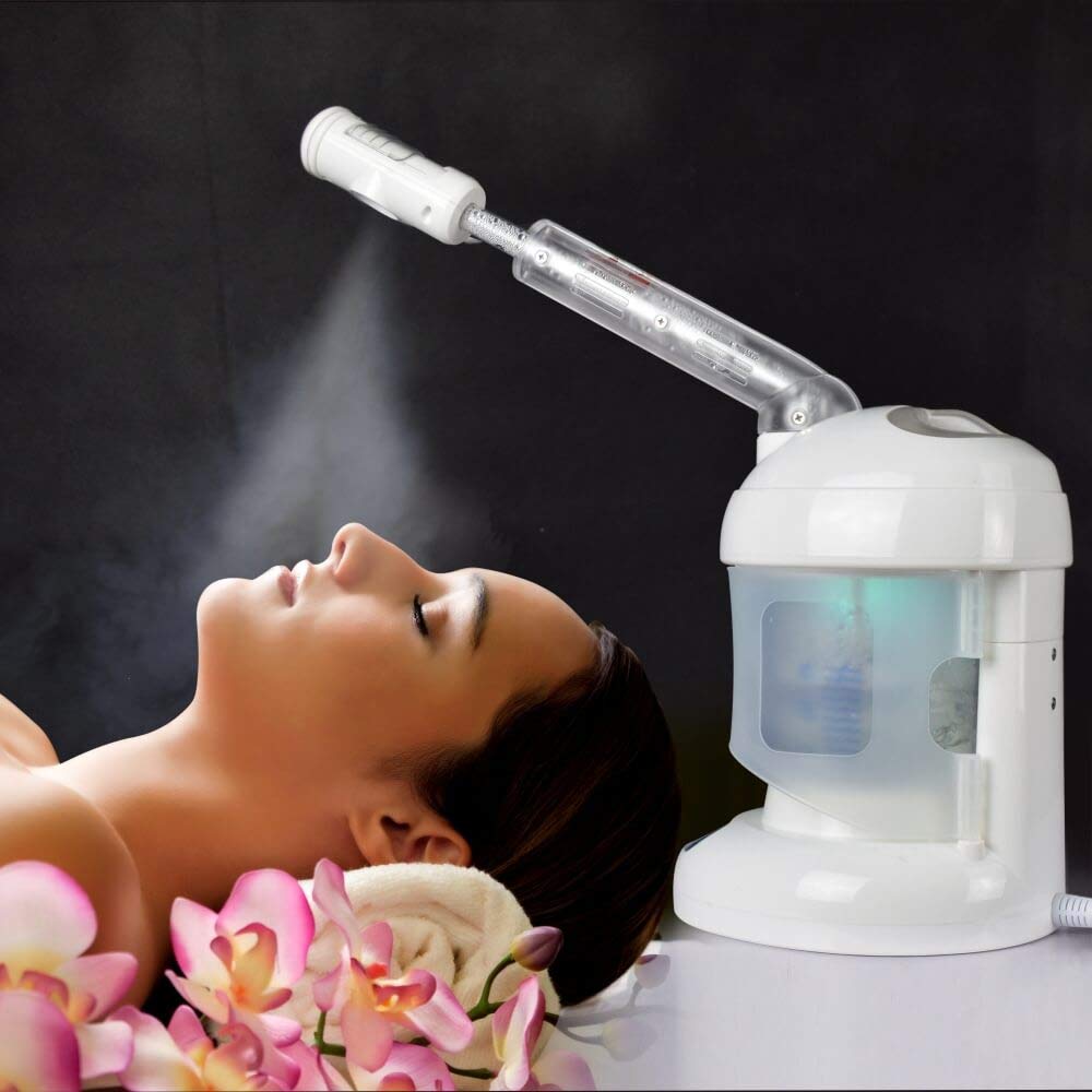 Kingsteam Facial Steamer - Ozone Steamer With Extendable Arm - Professional Nano Ionic Facial Steamer For Deep Cleaning - Portab