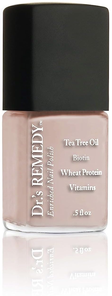 Drs Remedy Nail Polish, All Natural Enriched Nail Strengthener Non Toxic And Organic - Pale Peach