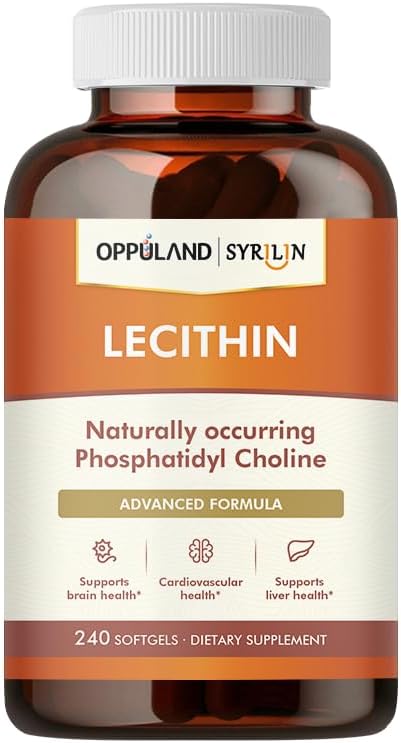 Lecithin-240 Softgels-Supports Brain Health