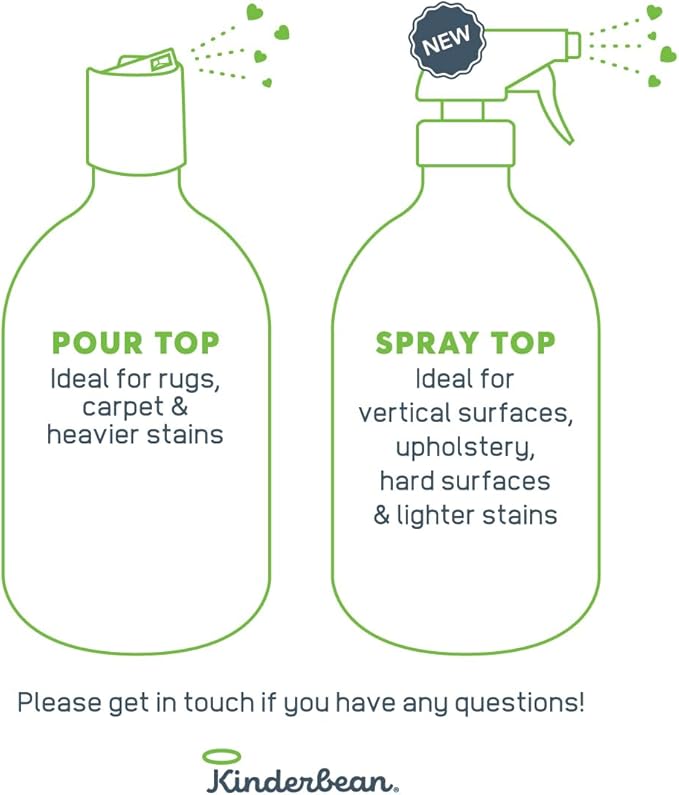 Dog & Cat Urine Stain and Odor Eliminator for Carpet, Upholstery, Hard Floors - Single 24 oz., Grapefruit Tea Tree Scent, Enzyme Bio-Active Formula with Squeeze and Spray Top
