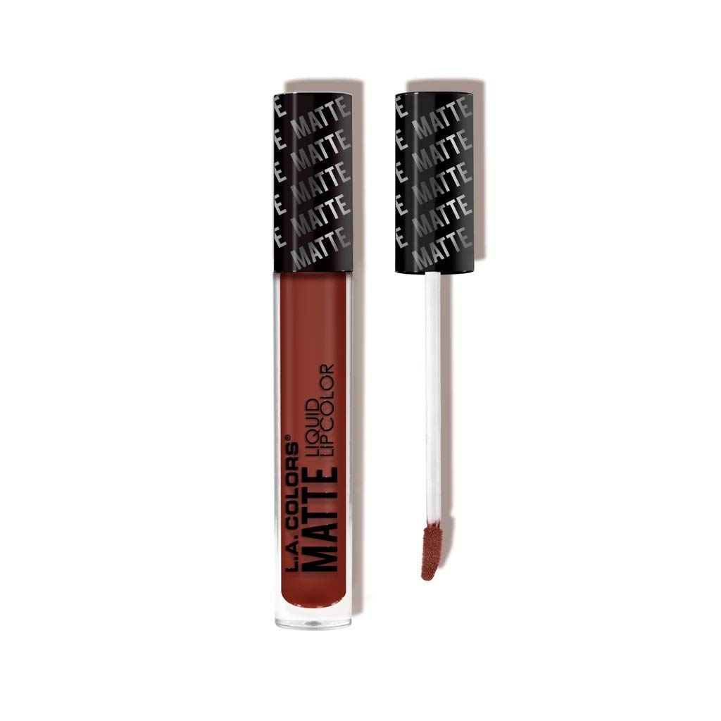 L.A. Colors Matte Liquid Lip Color, Illusion Clg407