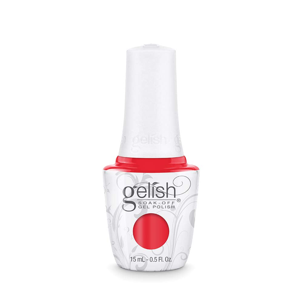 Gelish Tiger Blossom Soak-Off Gel Polish, Orange Gel Nail Polish, Orange Gel Nail Colors, Orange Nail Polish, 5 Ounce