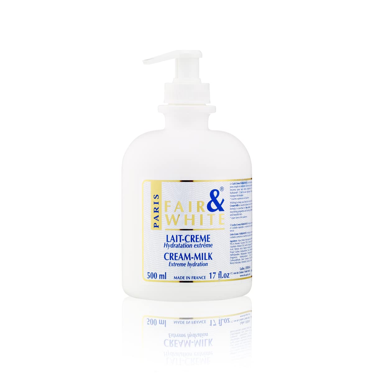 Fair And White Original Cosmetic For Blemished Skin Milk Cream Ultimate Moisturiser 500 Ml By Fair & White