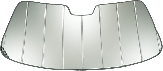 Covercraft UVS100 Custom Sunscreen | Fits 2011-2013 Infiniti QX56 & 2014-2024 QX80, 2017-2024 Nissan Armada | Silver
