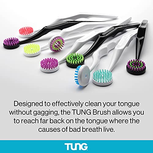 Peak Essentials | TUNG Tongue Gel | Mint Blast Natural Tongue Cleaning Paste | Bad Breath and Halitosis | Mouth Odor Eliminator | Fight Bad Breath | BPA Free | Made in America (2 PACK)