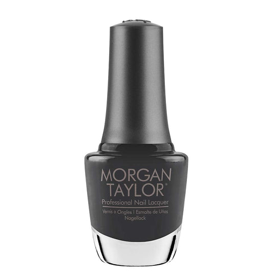Morgan Taylor Nail Lacquer (Fashion Week Chic) Gray Nail Polish, Finger Nail Polish, Long Lasting Nail Polish, Gray Nail Lacquer