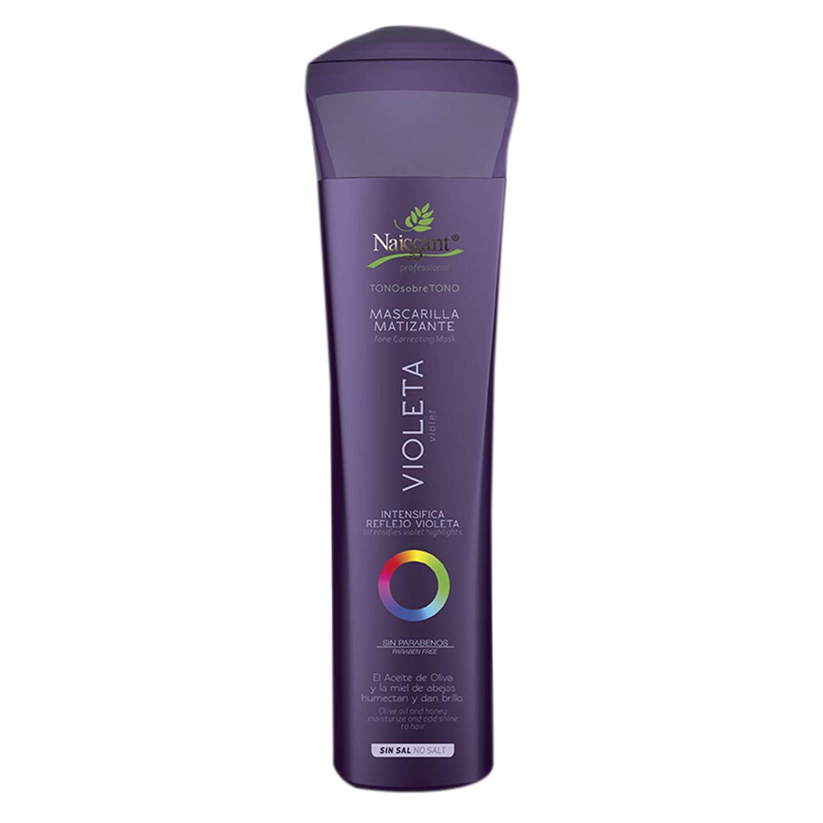 Naissant Violet Hair Toning Mask | Color Depositing | Moisturize & Refresh & Neutralize Brassy Tones | Paraben, Ammonia & Sulfat