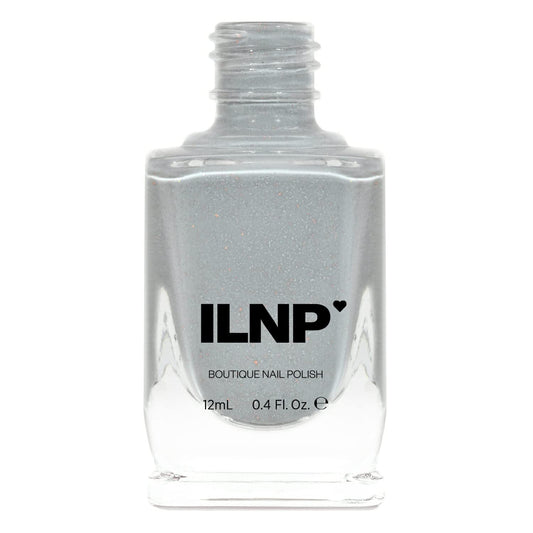 Ilnp Tombstone - Bone Grey Holographic Nail Polish