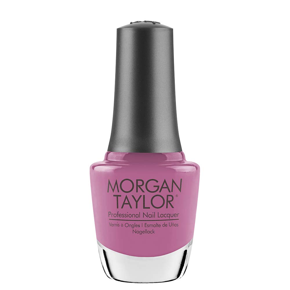 Morgan Taylor Nail Lacquer (New Kicks On The Block) Purple Nail Polish, Finger Nail Polish, Long Lasting Nail Polish, Nail Lacqu