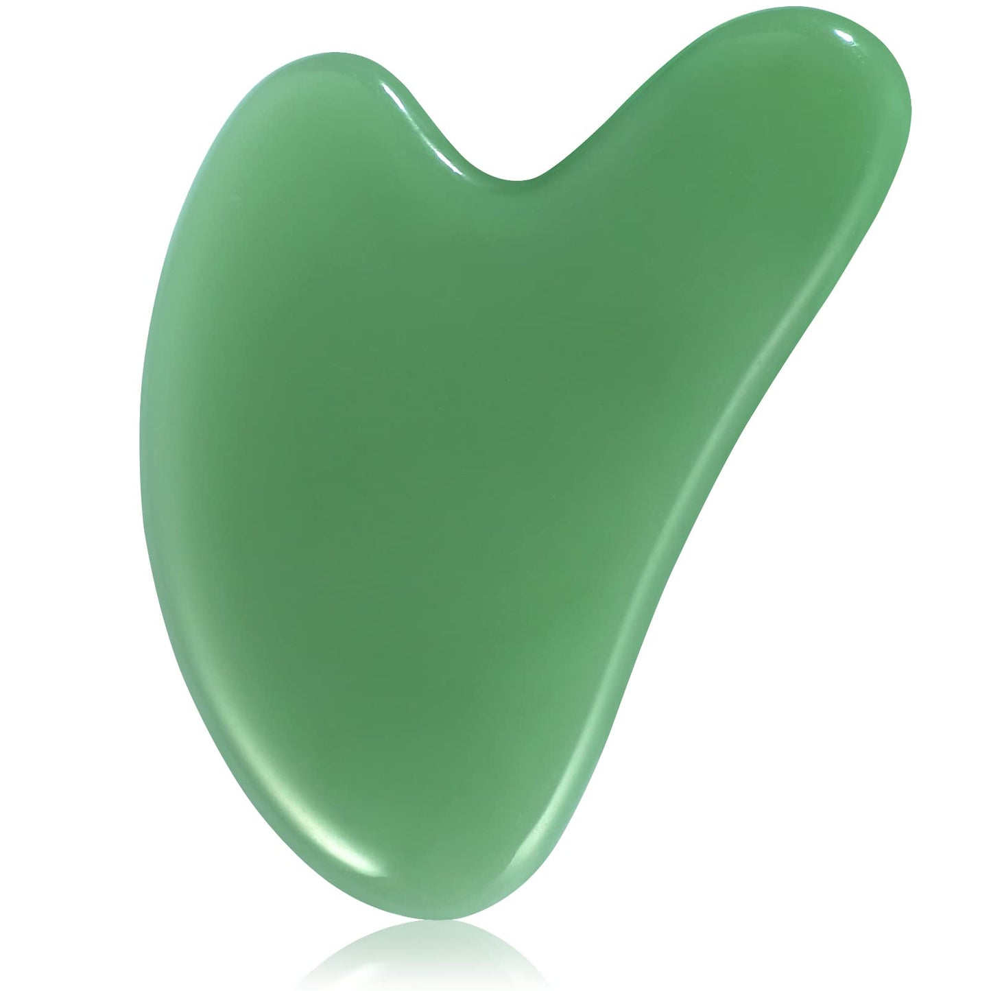Rosenice Gua Sha Facial Tools Guasha Tool Gua Sha Jade Stone Manual Massage Sticks For Jawline Sculpting And Puffiness Reducing