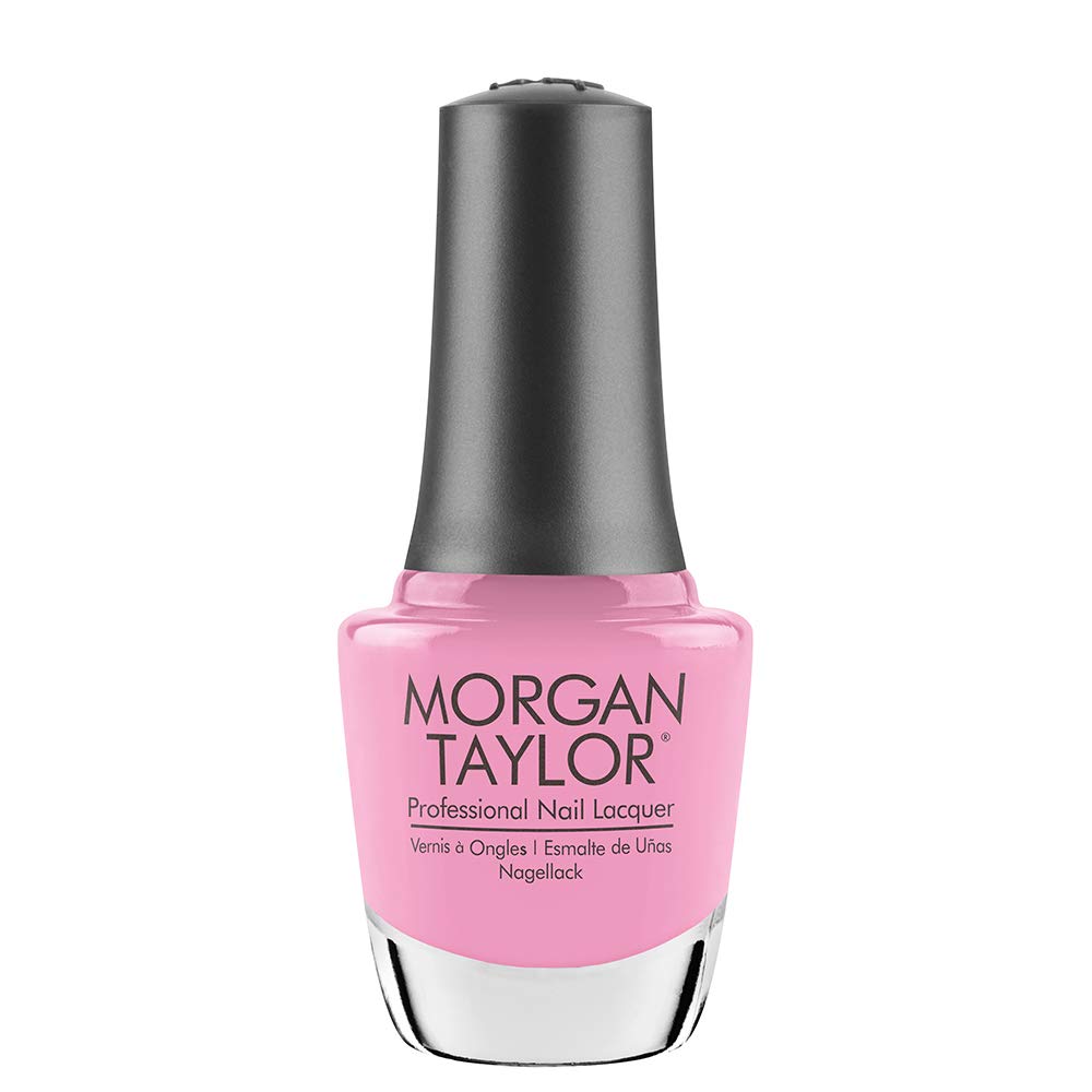 Morgan Taylor Nail Lacquer (Go Girl) Hot Pink Nail Polish, Finger Nail Polish, Long Lasting Nail Polish, Hot Pink Nail Lacquer,
