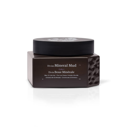 Saphira Divine Mineral Mud For Curly And Wavy Hair, Hair Moisturizer And Deep Conditioning Hair Mask For Shine And Bounce, Sulfa