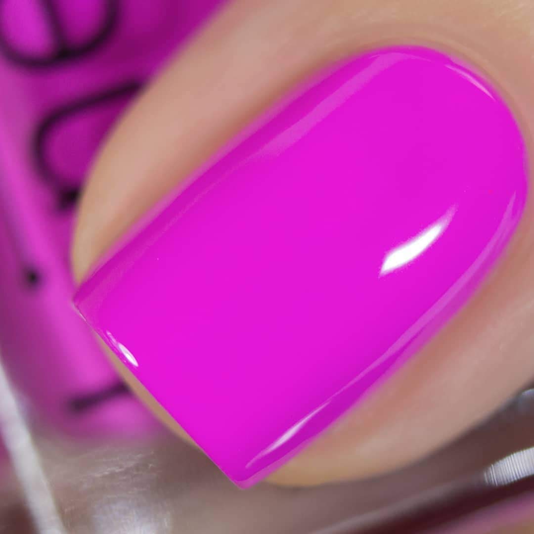Vishine Nail Gel Polish, 15Ml Soak Off Nail Gel Polish Nail Art Manicure Salon Diy Long-Lasting, Uv Led Lamp Required - Magenta