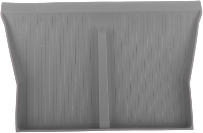 Center Console Charging Mat Crafted from Silicone Easy to Slip Phone Charging Pad Grey Color Car Interior Accessories W240004613 for Convenient Use