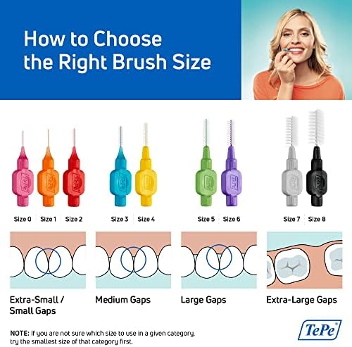 TEPE Original Interdental Brushes 0.6 mm Blue 25 pcs