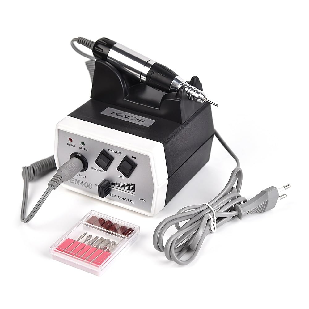 Professional Nail Drill Machine Electric Nail File Acrylic Manicure Pedicure Grinding Drill Set Low Heat Low Noise Low Vibration