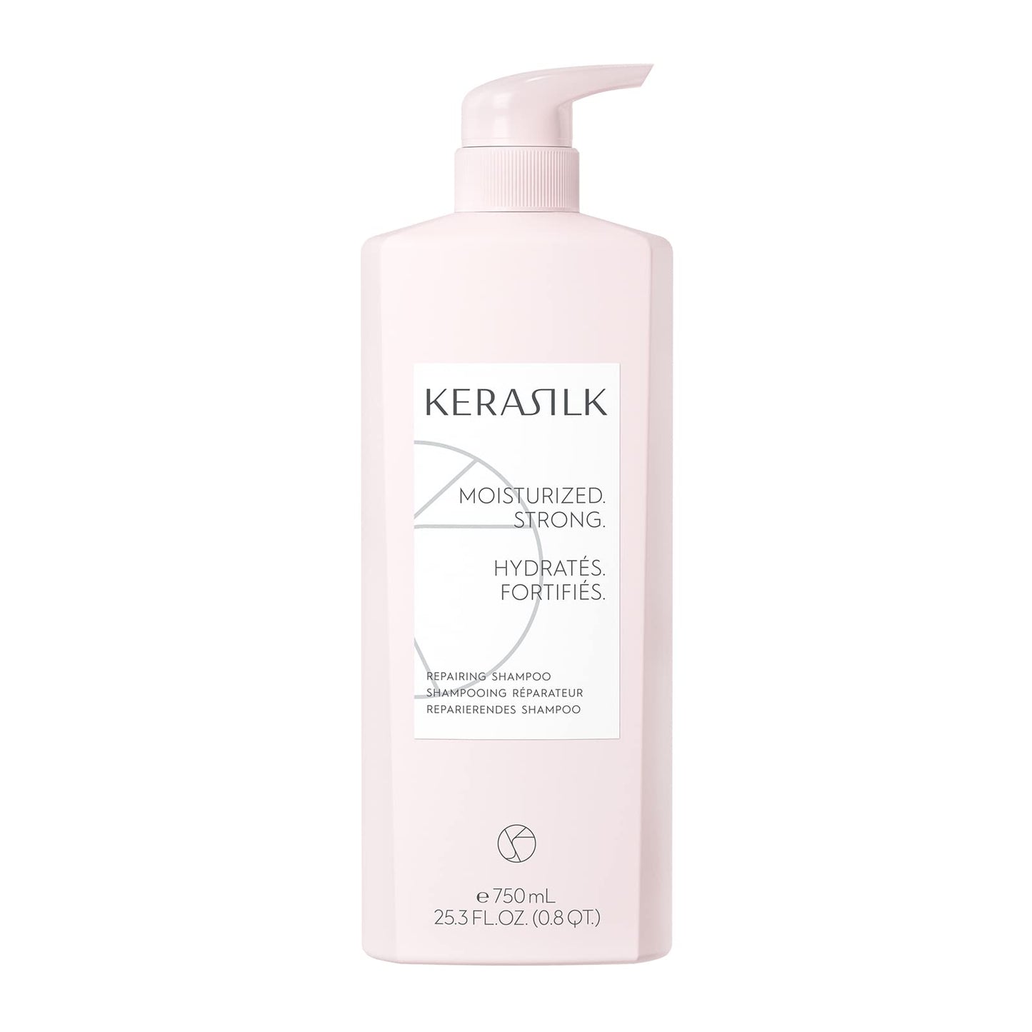 Kerasilk Repairing Shampoo |Deeply Nourishes & Moisturizes | Reduces Breakage & Prevents Further Damage | For Dry, Stressed & Da