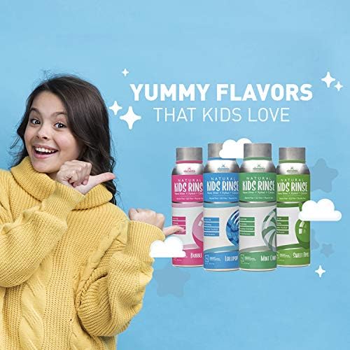 Somall Elementa Essentials Kids Bubble Gum | Mouth Rinse Oral Care 20 oz | Dentist Recommended | Neutralizes Oral Acid | Fresh & Healthy Natural Mouthwash for Kids