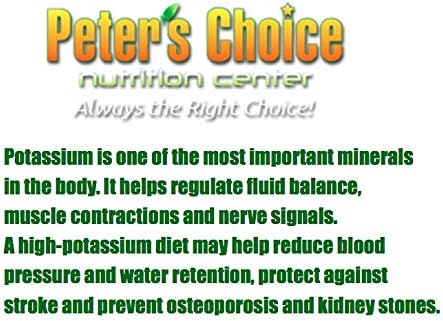Peter Gillham’s Life Essentials Potassium Gluconate tablets 595mg, 500 Tablets, Support Electrolyte Balance, Made in USA (Package May Vary)