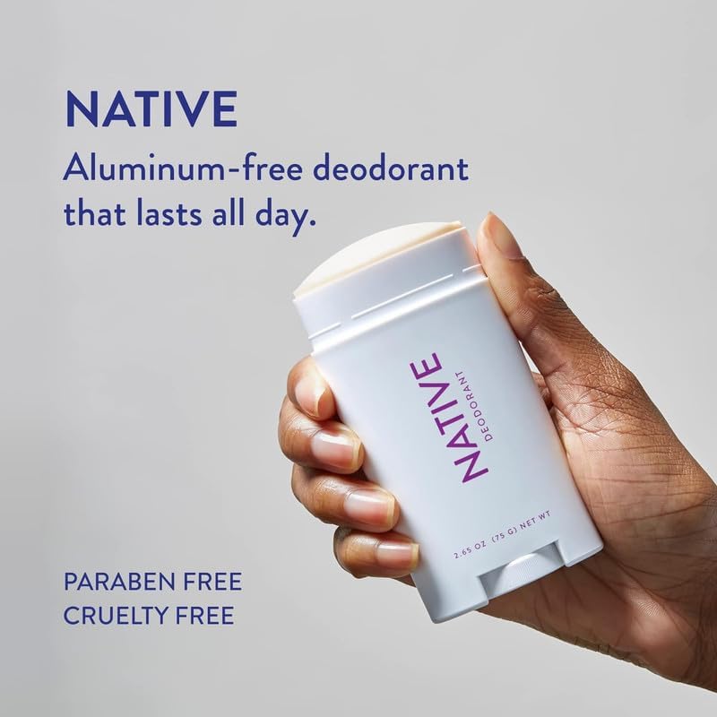 Native Deodorant | 72-Hour Odor Control | Aluminum-Free, Coconut & Vanilla