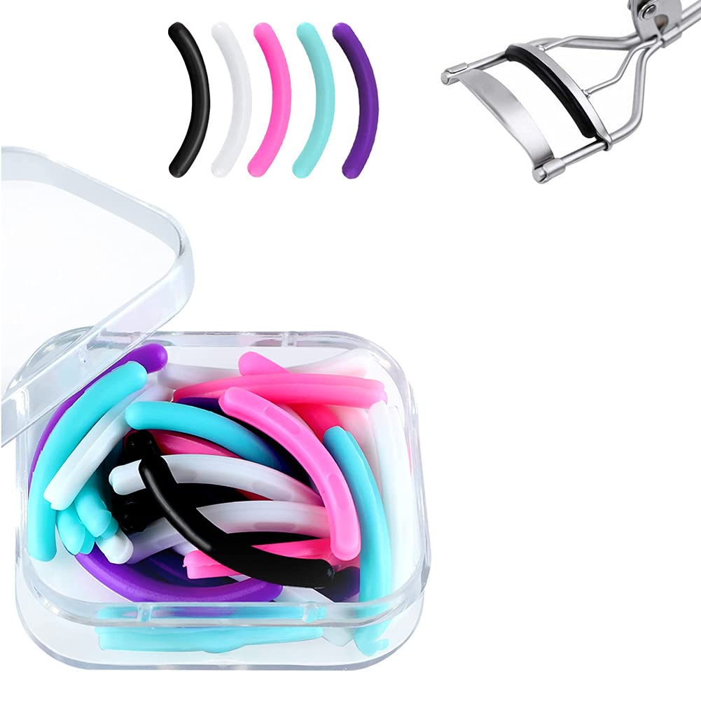 Eyelash Curler Refills Replacement Pads, Eye Lash And Cosmetic Accessory, Eyelash Curler Refill Pads Silicone Rubber Curler Repl