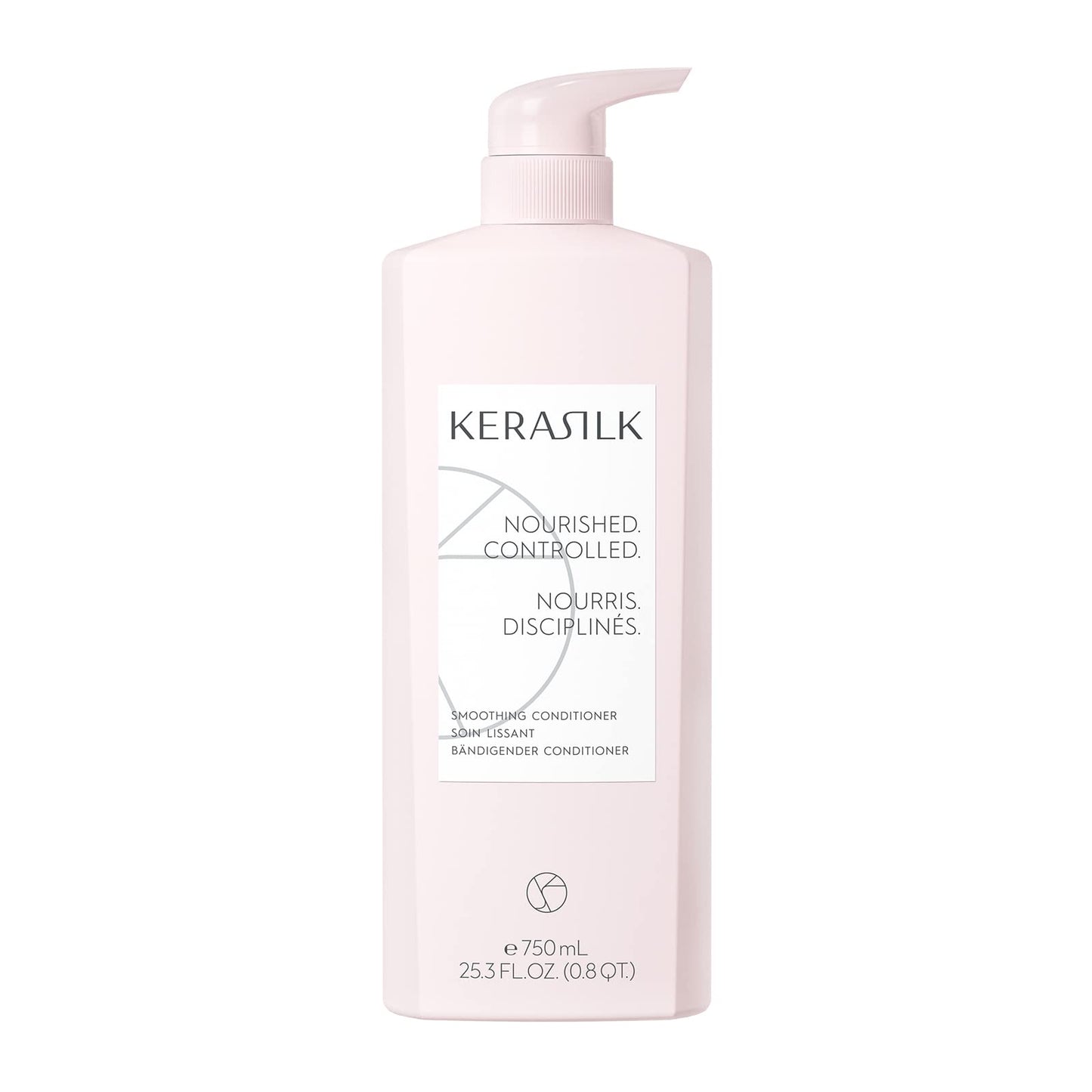 Kerasilk Smoothing Conditioner |Intensively Nourishes & Conditions| Tames Frizz & Smooths Strands | For Coarse, Frizzy, Unruly H