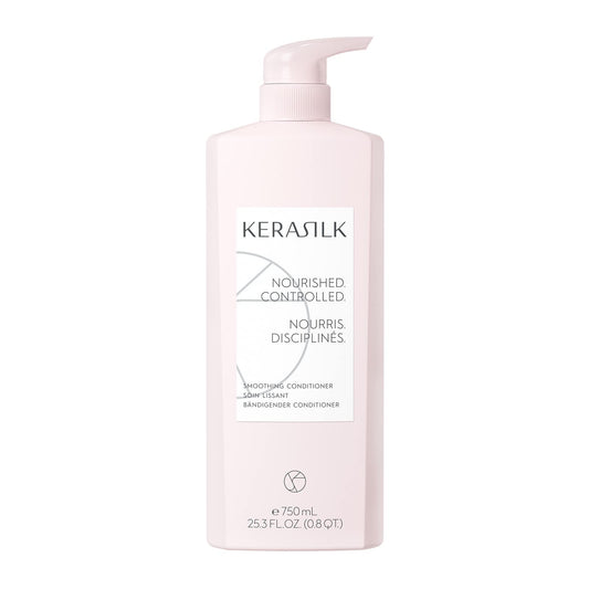 Kerasilk Smoothing Conditioner |Intensively Nourishes & Conditions| Tames Frizz & Smooths Strands | For Coarse, Frizzy, Unruly H