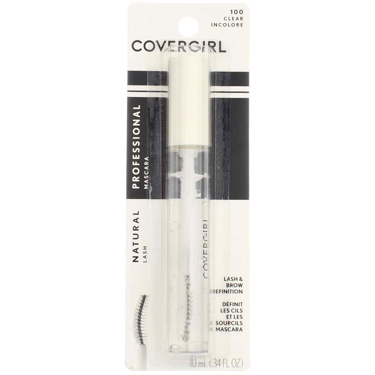 CoverGirl Professional Natural Lash Mascara, Clear [100] 0.34 oz