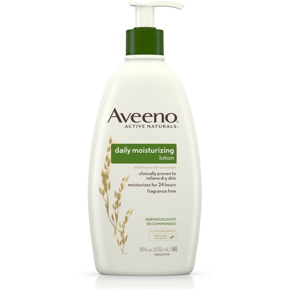 Aveeno Daily Moisturizing Lotion | 2-Pack | 20 Fl Oz Pump | Hydrating
