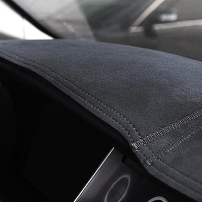 Dashboard Covers for Compass 2017-2020,Premium Microfiber Suede Fabric Anti-Glare & Non-Slip Dash Pad,Custom Fit,Microfiber Suede