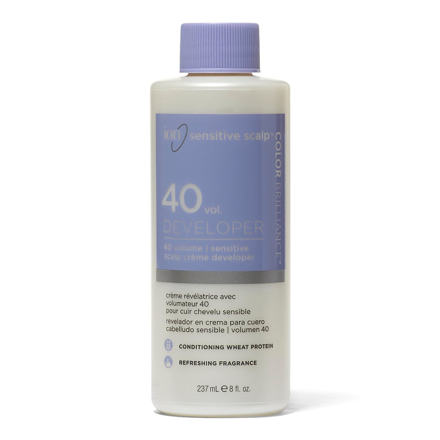 Ion Sensitive Scalp 40 Volume Creme Developer, Ionic Buffers And Conditioning Protein To Help Scalp Sensitivity, 8 Ounce