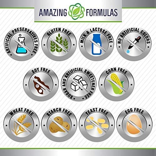 Amazing Formulas - Chelated Magnesium Dietary Supplement - 250 Milligrams - 180 Tablets (Non-GMO, Gluten Free) Promotes Muscle and Bone Health - Supports Metabolic Energy Production. * (Pack of 2)