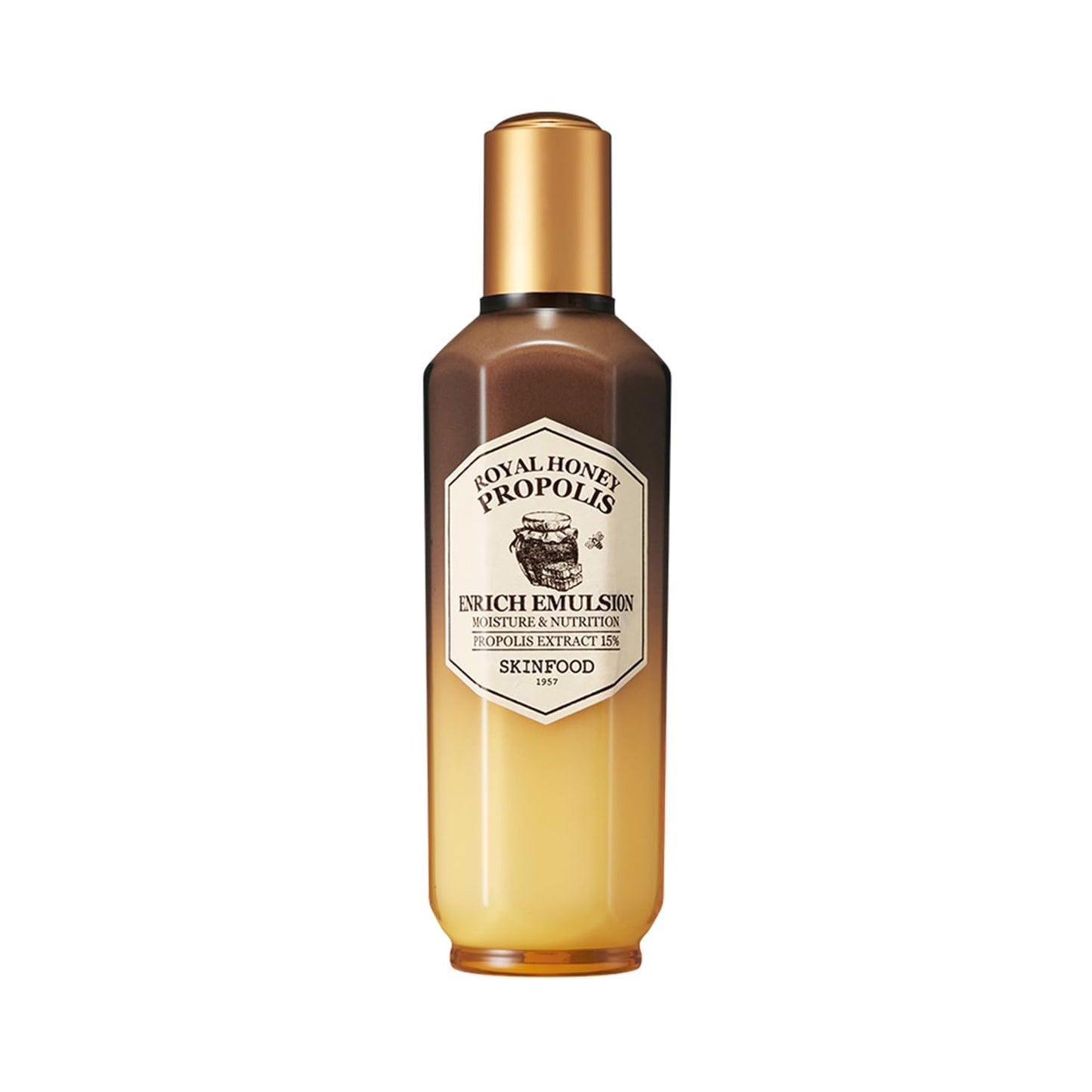 Skinfood Royal Honey Essential Emulsion 160Ml (5.41 Fl.Oz.) - Concentrated Aged Honey Skin Nourishing & Hydrating Essential Emul