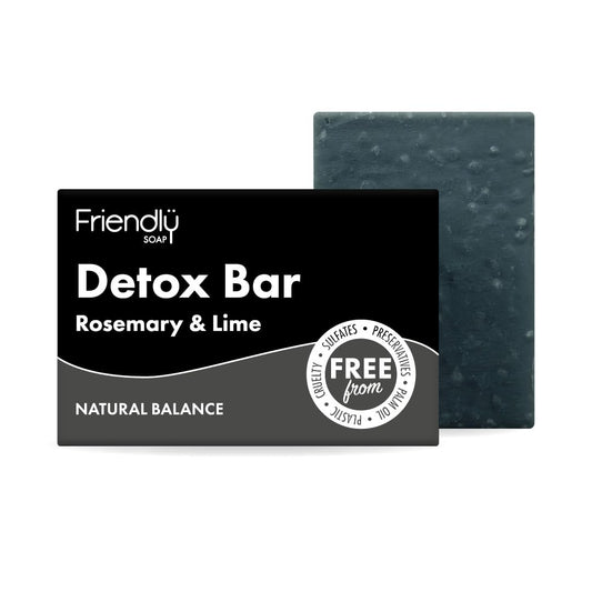 Friendly Soap Rosemary & Lime Detox Bar 95 G