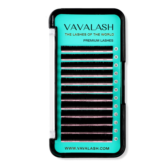 Eyelash Extensions 0.15 D Curl 9Mm Lash Extensions Supplies Individual Lashes Premium Silk Volume & Classic Lash Soft Matte Dark