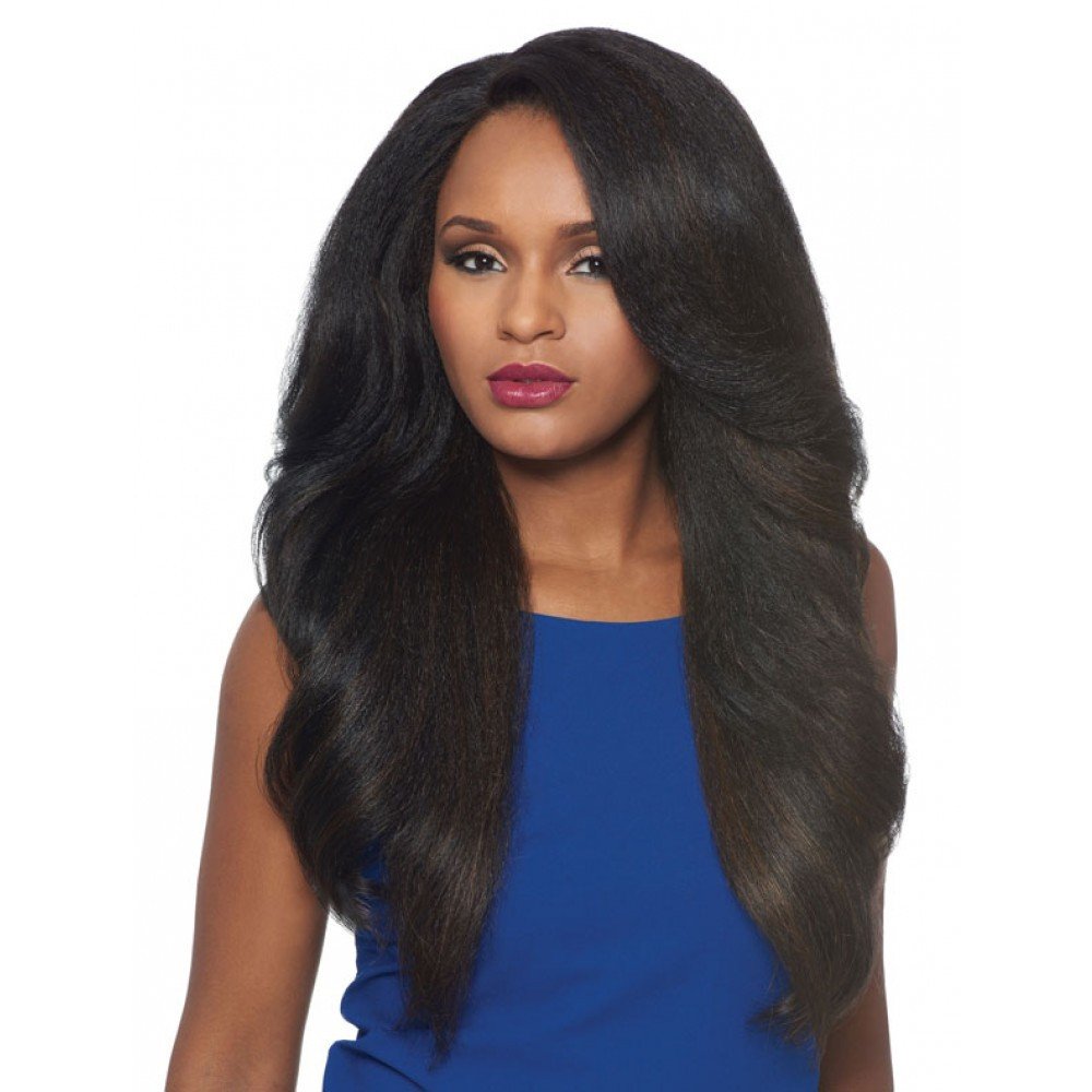 Neesha (4 Medium Brown) - Outre Synthetic L-Part Lace Front Wig
