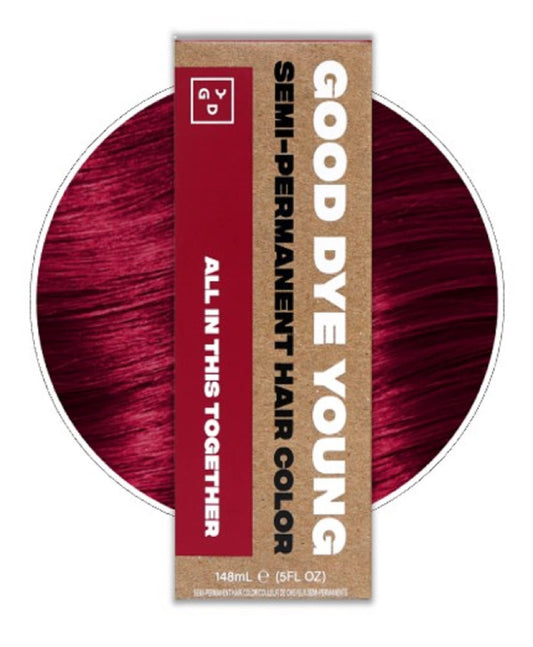 Good Dye Young Semi Permanent Purple Hair Dye For Dark Hair (Make It Happen) - Uv Protective Temporary Hair Color Lasts 15-24+ W