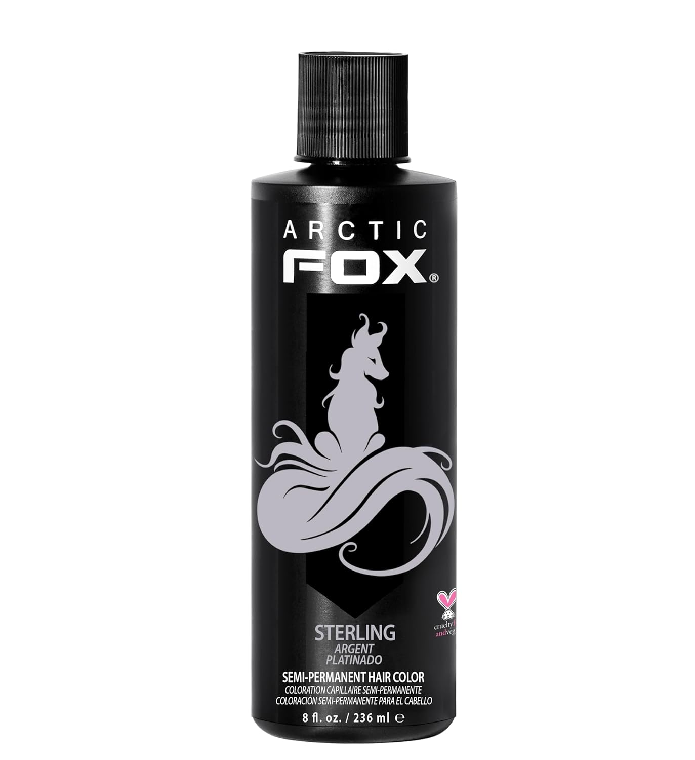 ARCTIC FOX Vegan Semi-Permanent Hair Color Dye | NEVERLAND | 4 Fl Oz