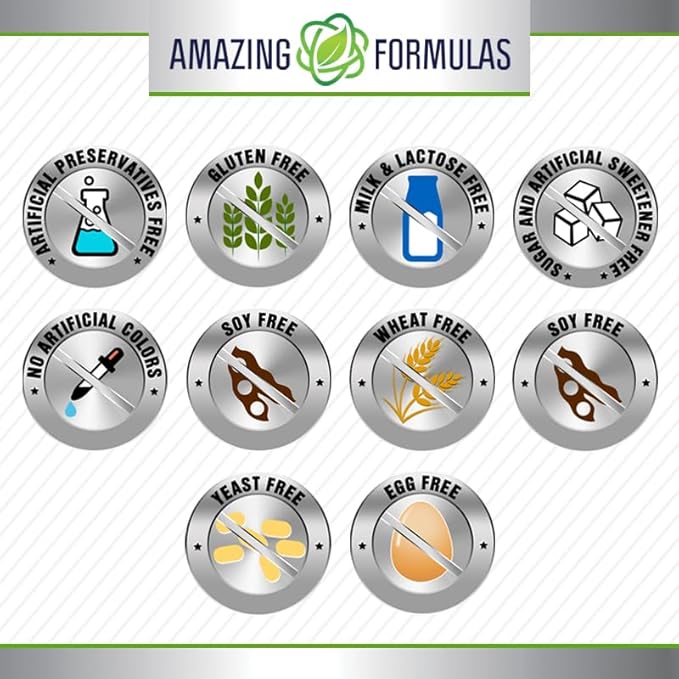 Amazing Formulas Tart Cherry Supplement | 2000 Mg Per Serving | Capsules Supplement | Non-GMO | Gluten Free | Made in USA (1 Pack, 120 Count)