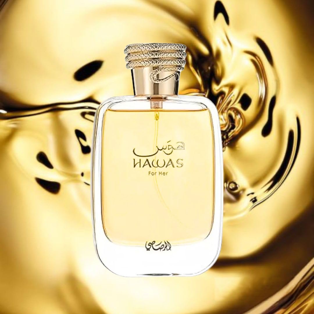 RASASI Hawas For Men | 100ML Long-Lasting Arabian Eau De Parfum - Bold Fragrance