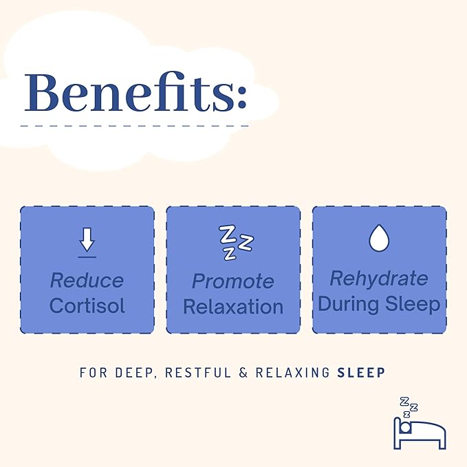 PWDRS Snooze Sleepy Time Hot Chocolate | All Natural Sleep Support | Magnesium Glycinate, L Theanine, Chamomile, Electrolytes | 20 Calories, Non GMO | Chocolate Peppermint