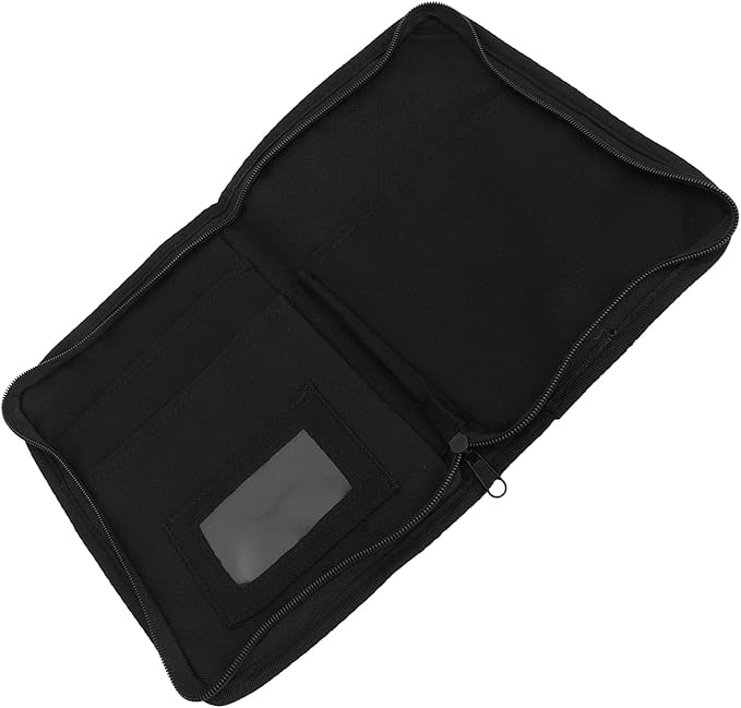 Versatile Car Glove Compartment Organizer with 6 Pockets and Multifunctional Zipped Design for Portable Document Storage, Universal Fit for All Vehicle Types