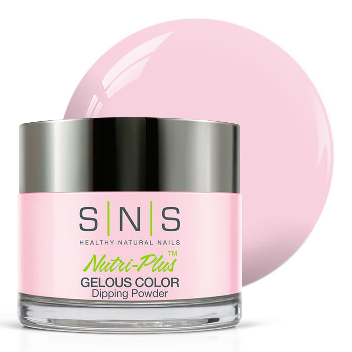 Sns Nail Dip Powder, Gelous Color Dipping Powder - Flamingo Dance (Pink/Pastel, Cream) - Long-Lasting Dip Nail Color Lasts 14 Da