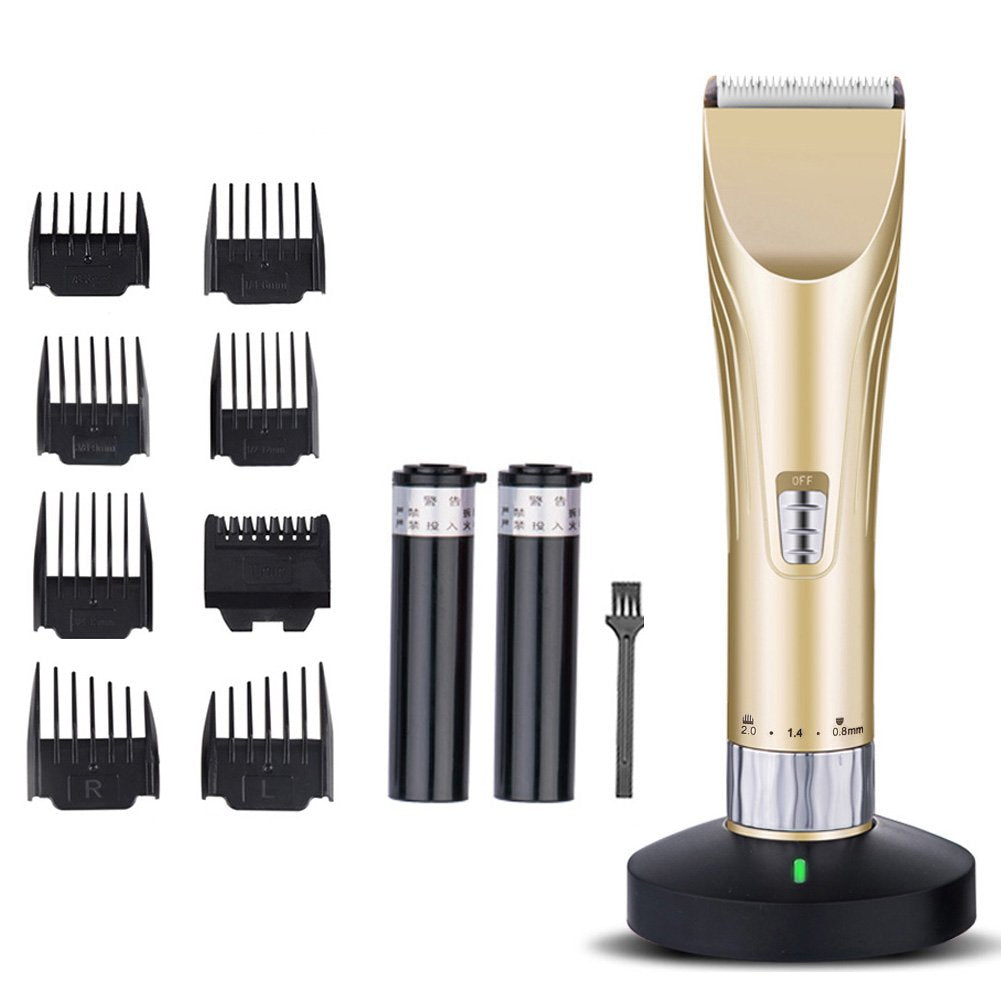Topchances Mens Hair Clippers,Professional Cordless Mens Beard Trimmer Detail Trimmer Hair Clippers For Men Hair Cutting Kit Men
