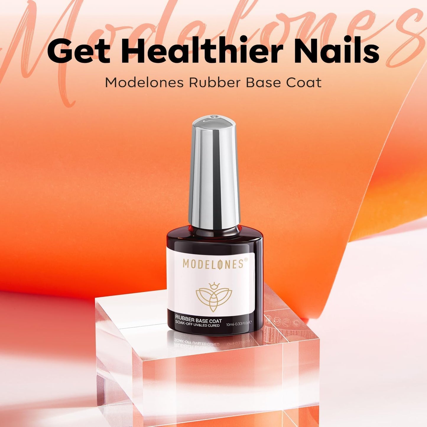 Modelones 4 Pcs Nail Dehydrator & Primer Set | Acid-Free, Hema-Free, 15 ml