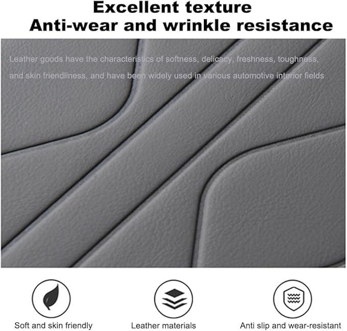 1 Pack Car Center Console Cover Custom Fit for 2024 2025 Lexus GX550 550h, Leather Memory Foam Armrest Cushion Protector, Anti-Scratch Durable Armrest Pad,Coffee Brown