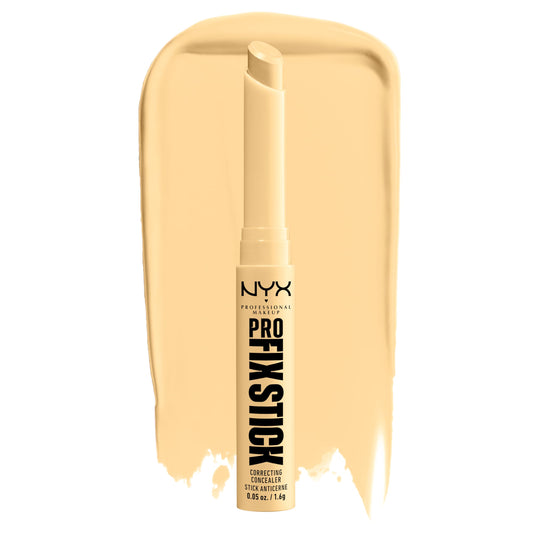 Nyx Professional Makeup Pro Fix Stick Correcting Concealer, Buildable Medium Coverage Concealer Stick - Yellow