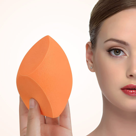 Xl Extra Large Make Up Beauty Sponges Blender-Product Contains: 1X Extra Large(10 Cm) And 1 Sponge Holder-For Dry & Wet Use For
