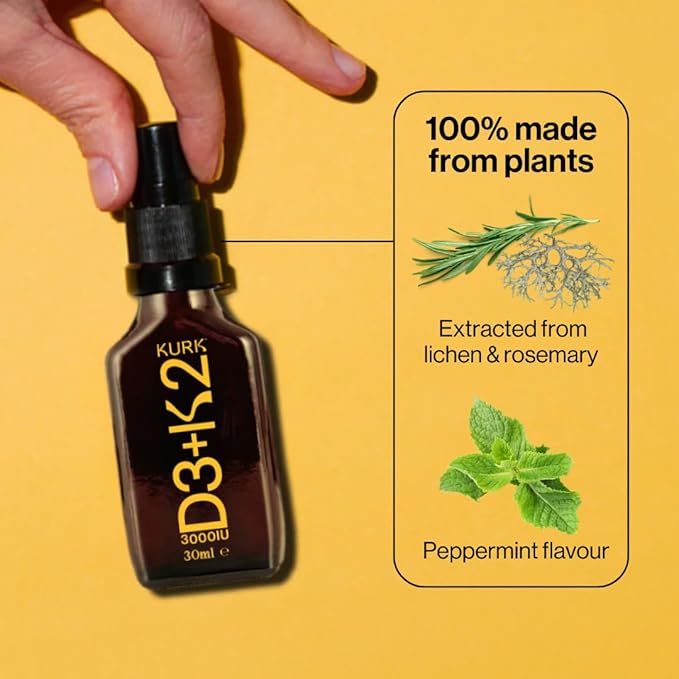 High Strength Liquid Curcumin Oil from Turmeric (Cola 3.2 Fl Oz) and Vitamin D3 K2 Oral Spray (Peppermint 1 Fl Oz) Bundle
