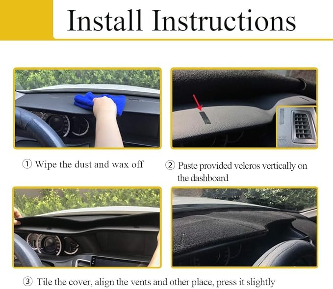 Dash Cover Mat Custom Fit for Honda Pilot Dashboard Cover Cap Pad Carpet Protector F207 (Beige)